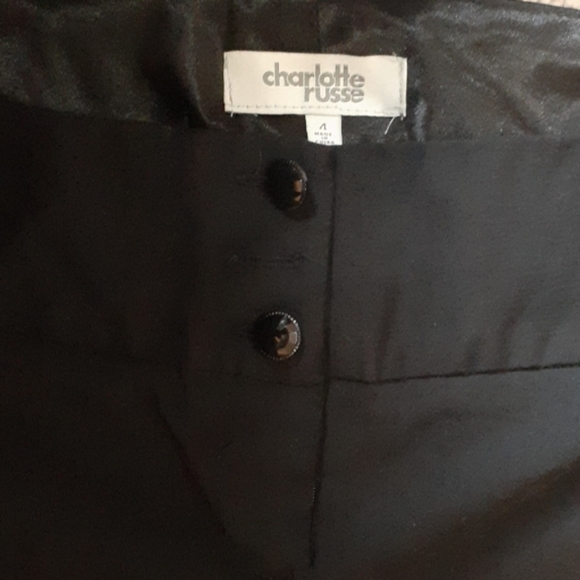 Charlotte Russe black dress/work pants - Picture 2 of 4